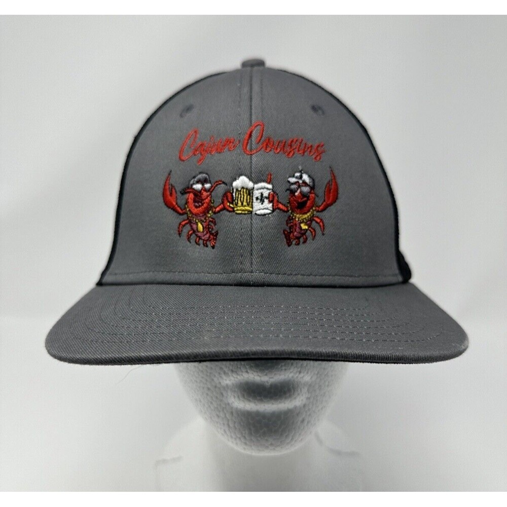 Cajun Cousins Novelty Louisiana Lobster SnapBack Mesh Trucker Hat Cap OSFA